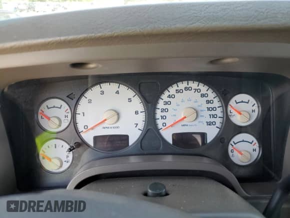 2004 Dodge 2500 SLT with VIN 1D7KU28D94J270110, listed as a Copart auction lot 65575735 with Not provided miles and Salvage title. Bid and sale history available at DreamBid. Image 9.