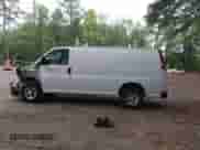 2021 Chevrolet Express Cargo with VIN 1GCWGAFP9M1210001, listed as a IAAI auction lot 42996870 with 123,044 mi miles and . Bid and sale history available at DreamBid. Image 15.