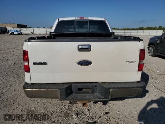 2004 Ford F-150 XLT with VIN 1FTPW14504KC83762, listed as a Copart auction lot 81746985 with 235,926 mi miles and Non repairable. Bid and sale history available at DreamBid. Image 6.