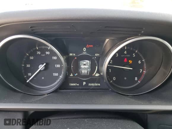 2017 Land Rover Discovery SE with VIN SALRGBBV0HA039435, listed as a Copart auction lot 58553955 with 136,067 mi miles and Clean title. Bid and sale history available at DreamBid. Image 9.