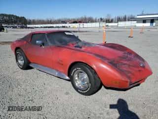 1974 Chevrolet Corvette с VIN 1Z37T4S409668, выставлен на аукционе Copart как лот 89342555 с пробегом 63 286 миль миль и На запчасти • Non repairable. История ставок и продаж доступна на DreamBid. Изображение 4.