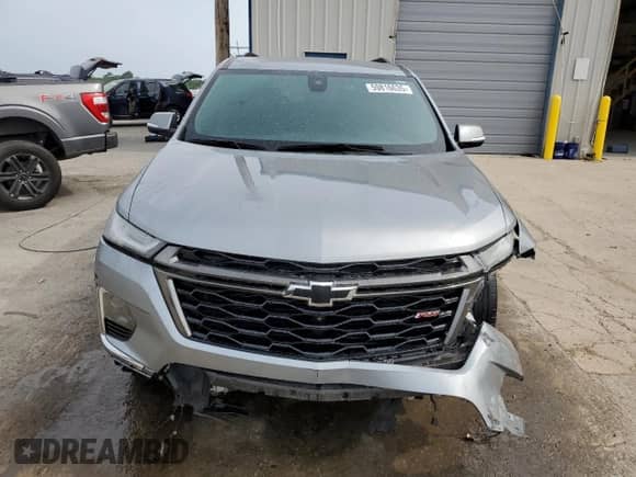 2023 Chevrolet Traverse RS with VIN 1GNERJKW6PJ219267, listed as a Copart auction lot 59816635 with 51,875 mi miles and Salvage title. Bid and sale history available at DreamBid. Image 5.