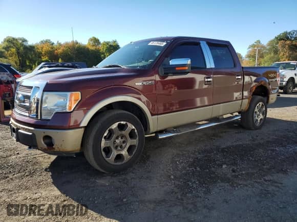 2009 Ford F-150 XL with VIN 1FTPW14V49FB40166, listed as a Copart auction lot 86128465 with 173,218 mi miles and Clean title. Bid and sale history available at DreamBid. Image 1.