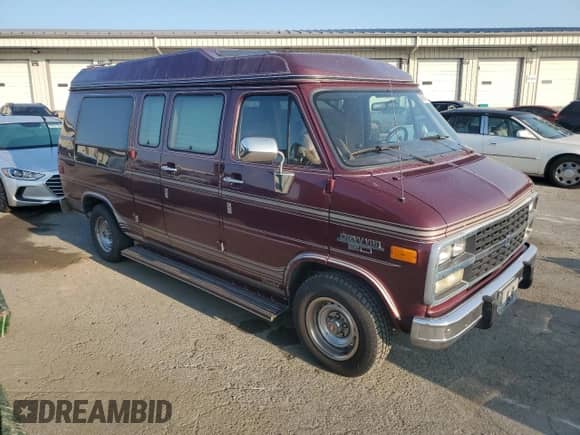 1993 Chevrolet Chevy Van с VIN 1GBEG25K8PF357638, выставлен на аукционе Copart как лот 69878944 с пробегом 170 004 миль миль и Списание • Salvage title. История ставок и продаж доступна на DreamBid. Изображение 4.