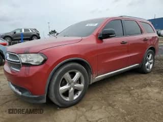 2011 Dodge Durango Citadel with VIN 1D4SE5GT4BC648632, listed as a Copart auction lot 54917995 with 244,536 mi miles and Salvage title. Bid and sale history available at DreamBid. Image 1.