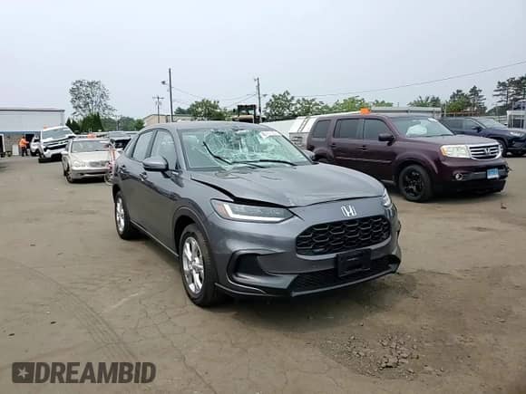 2025 Honda HR-V LX with VIN 3CZRZ2H36SM713003, listed as a Copart auction lot 67471235 with 7,178 mi miles and Salvage title. Bid and sale history available at DreamBid. Image 13.