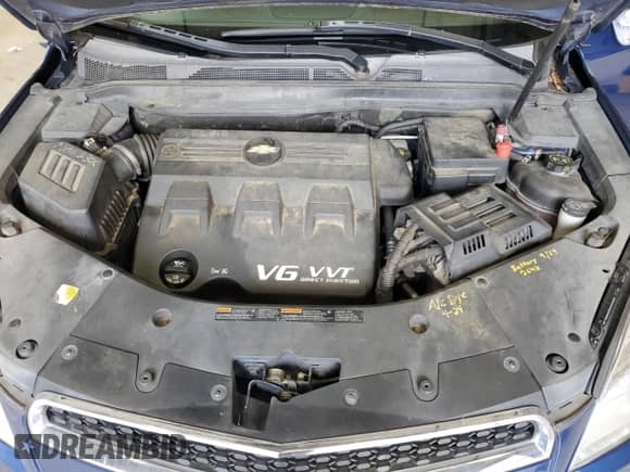 2010 Chevrolet Equinox 2LT with VIN 2CNFLPEY8A6286371, listed as a Copart auction lot 61936395 with 276,123 mi miles and Salvage title. Bid and sale history available at DreamBid. Image 12.