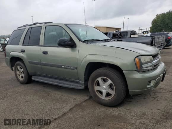 2004 Chevrolet TrailBlazer LS с VIN 1GNDS13S342370973, выставлен на аукционе Copart как лот 81649485 с пробегом 194 785 миль миль и Списание • Salvage title. История ставок и продаж доступна на DreamBid. Изображение 4.