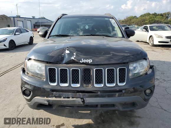 2014 Jeep Compass Sport z VIN 1C4NJDBB9ED544845, wystawiony jako Copart lot #81043775 z przebiegiem 61 554 mil mil oraz Czysty tytuł • Clean title. Historia ofert i sprzedaży dostępna na DreamBid. Obrazek 5.