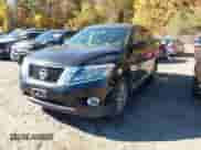 2014 Nissan Pathfinder SL with VIN 5N1AR2MM0EC608962, listed as a IAAI auction lot 43489043 with 145,884 mi miles and . Bid and sale history available at DreamBid. Image 2.