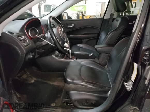 2018 Jeep Compass Trailhawk z VIN 3C4NJDDB6JT350761, wystawiony jako Copart lot #80535565 z przebiegiem 85 147 mil mil oraz Czysty tytuł • Clean title. Historia ofert i sprzedaży dostępna na DreamBid. Obrazek 7.