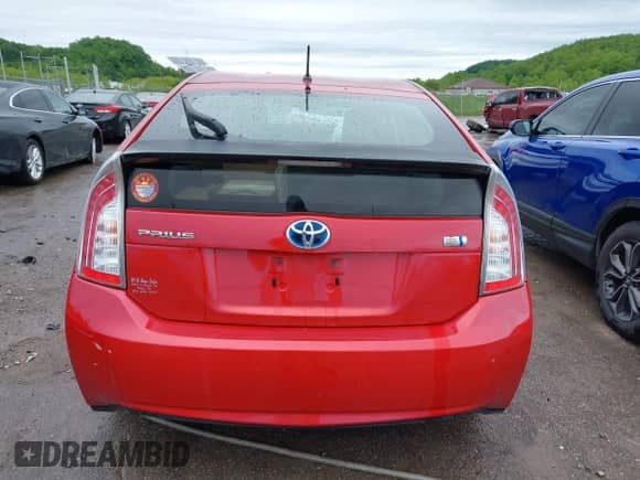 2013 Toyota Prius One with VIN JTDKN3DU3D1626943, listed as a IAAI auction lot 42370616 with 209,417 mi miles and . Bid and sale history available at DreamBid. Image 16.