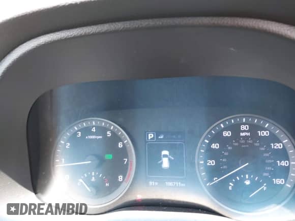 2016 Hyundai Tucson Sport z VIN KM8J3CA20GU062106, wystawiony jako IAAI lot #42172392 z przebiegiem 196 711 mil mil oraz . Historia ofert i sprzedaży dostępna na DreamBid. Obrazek 7.