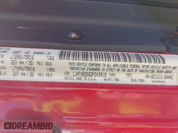 2003 Jeep Wrangler Rubicon с VIN 1J4FA69S63P343819, выставлен на аукционе IAAI как лот 43195848 с пробегом 23 371 миль миль и . История ставок и продаж доступна на DreamBid. Изображение 9.