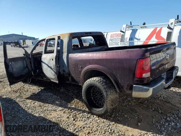 2012 Dodge RAM with VIN 3C63D3ML7CG143591, listed as a Copart auction lot 88862805 with Not provided miles and Non repairable. Bid and sale history available at DreamBid. Image 2.