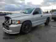 2005 Dodge RAM with VIN 3D7HA16H45G776899, listed as a Copart auction lot 84743434 with 125,102 mi miles and Salvage title. Bid and sale history available at DreamBid. Image 1.