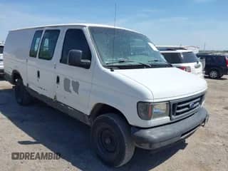 2006 Ford Econoline Cargo with VIN 1FTNS24L56DA10931, listed as a IAAI auction lot 42222053 with 137,505 mi miles and . Bid and sale history available at DreamBid. Image 1.
