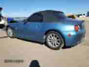 2003 BMW Z4 2.5i with VIN 4USBT33493LR62052, listed as a Copart auction lot 84414065 with 123,935 mi miles and Salvage title. Bid and sale history available at DreamBid. Image 2.