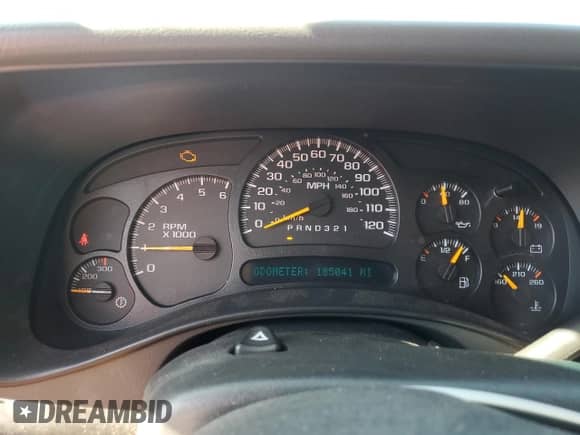 2007 Chevrolet Silverado 1500HD LS with VIN 1GCGK13U57F199552, listed as a Copart auction lot 80556315 with 185,041 mi miles and Clean title. Bid and sale history available at DreamBid. Image 9.