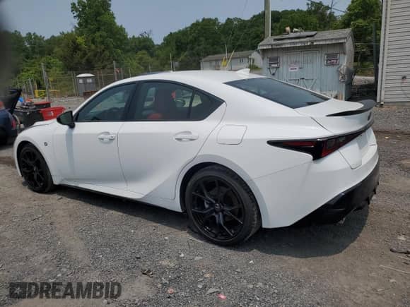 2025 Lexus IS 350 F Sport z VIN JTHGZ1E24S5038257, wystawiony jako Copart lot #59392785 z przebiegiem 2 007 mil mil oraz Czysty tytuł • Clean title. Historia ofert i sprzedaży dostępna na DreamBid. Obrazek 2.