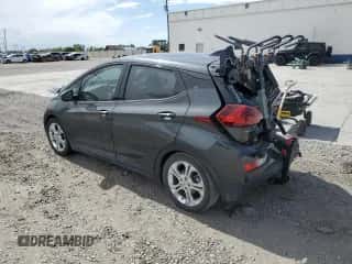 2018 Chevrolet Bolt EV LT with VIN 1G1FW6S02J4130258, listed as a Copart auction lot 80749645 with 36,003 mi miles and Salvage title. Bid and sale history available at DreamBid. Image 2.