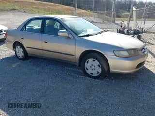 2000 Honda Accord LX with VIN 1HGCG1644YA057186, listed as a IAAI auction lot 41780299 with 153,612 mi miles and . Bid and sale history available at DreamBid. Image 1.