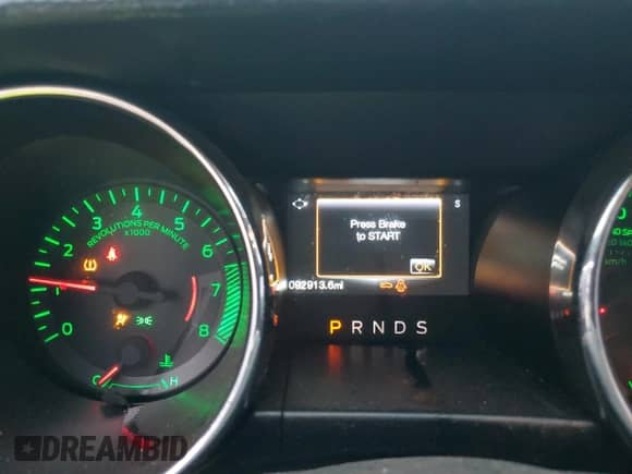 2015 Ford Mustang EcoBoost Premium with VIN 1FA6P8TH8F5348720, listed as a Copart auction lot 85352075 with 92,913 mi miles and Salvage title. Bid and sale history available at DreamBid. Image 9.