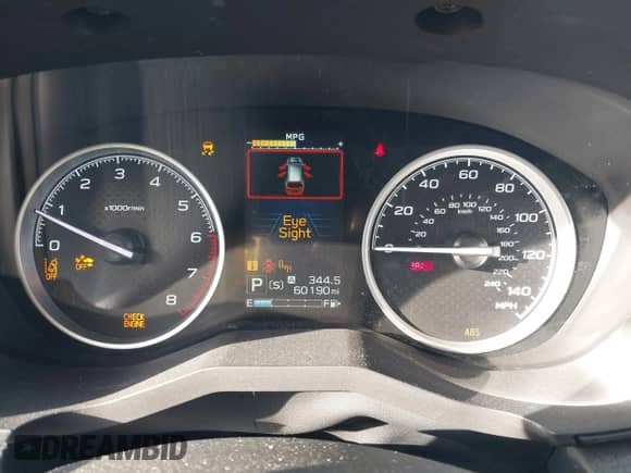 2020 Subaru Forester Premium z VIN JF2SKAJC8LH444087, wystawiony jako IAAI lot #43309967 z przebiegiem 60 190 mil mil oraz . Historia ofert i sprzedaży dostępna na DreamBid. Obrazek 7.