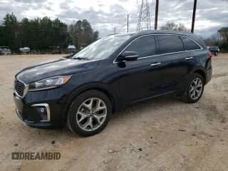 2020 Kia Sorento SX z VIN 5XYPK4A59LG670221, wystawiony jako Copart lot #85453054 z przebiegiem 52 771 mil mil oraz Szkoda całkowita • Salvage title. Historia ofert i sprzedaży dostępna na DreamBid. Obrazek 1.