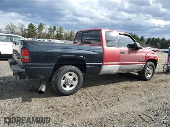 1999 Dodge RAM with VIN 3B7KC2266XG132392, listed as a Copart auction lot 50414255 with 291,862 mi miles and Salvage title. Bid and sale history available at DreamBid. Image 3.