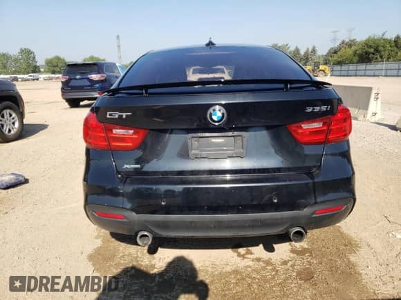 2015 BMW 3 Series 335i Gran Turismo xDrive with VIN WBA3X9C52FD868715, listed as a Copart auction lot 68134685 with 96,378 mi miles and Salvage title. Bid and sale history available at DreamBid. Image 6.