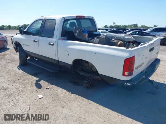 2004 Dodge 2500 SLT with VIN 3D7KU28C34G190892, listed as a IAAI auction lot 42743386 with 454,566 mi miles and . Bid and sale history available at DreamBid. Image 3.