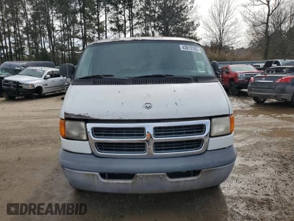 2000 Dodge RAM with VIN 2B6KB31Z3YK179893, listed as a Copart auction lot 43013105 with 156,284 mi miles and Salvage title. Bid and sale history available at DreamBid. Image 5.