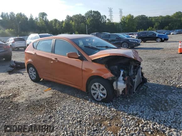 2017 Hyundai Accent SE с VIN KMHCT5AE7HU325370, выставлен на аукционе Copart как лот 69258115 с пробегом Не указан миль и Списание • Salvage title. История ставок и продаж доступна на DreamBid. Изображение 4.