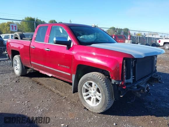 2016 Chevrolet Silverado 1500 LTZ with VIN 1GCVKSEC5GZ214812, listed as a IAAI auction lot 43405153 with 40,948 mi miles and . Bid and sale history available at DreamBid. Image 1.