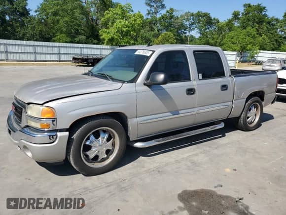 2006 GMC Sierra 1500 SLE2 with VIN 2GTEC13T161120864, listed as a Copart auction lot 54378605 with 179,636 mi miles and Salvage title. Bid and sale history available at DreamBid. Image 1.