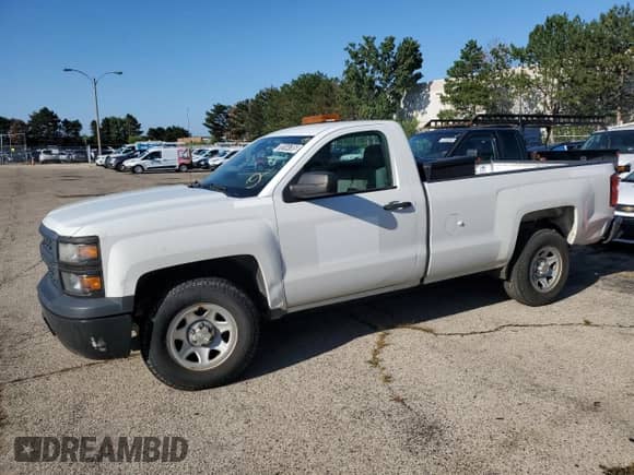 2014 Chevrolet Silverado 1500 Work Truck with VIN 1GCNCPEH5EZ225411, listed as a Copart auction lot 70144785 with Not provided miles and Clean title. Bid and sale history available at DreamBid. Image 1.