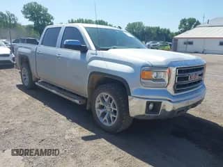 2014 GMC Sierra 1500 SLT z VIN 3GTU2VEC1EG492861, wystawiony jako IAAI lot #42813309 z przebiegiem 131 966 mil mil oraz . Historia ofert i sprzedaży dostępna na DreamBid. Obrazek 1.