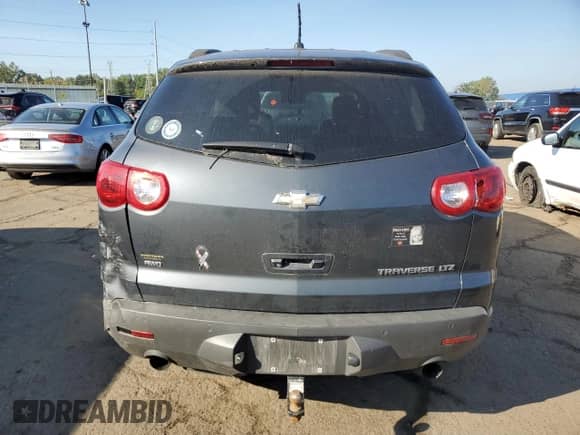 2011 Chevrolet Traverse LTZ z VIN 1GNKVLED4BJ280887, wystawiony jako Copart lot #80512475 z przebiegiem 214 264 mil mil oraz Czysty tytuł • Clean title. Historia ofert i sprzedaży dostępna na DreamBid. Obrazek 6.