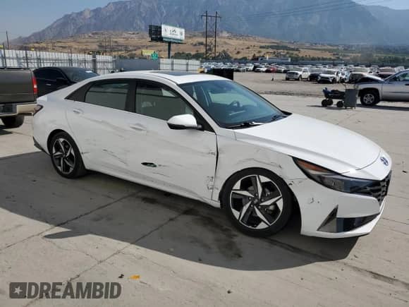 2022 Hyundai Elantra Limited с VIN KMHLN4AJ4NU020390, выставлен на аукционе Copart как лот 67765455 с пробегом 30 322 миль миль и Списание • Salvage title. История ставок и продаж доступна на DreamBid. Изображение 4.