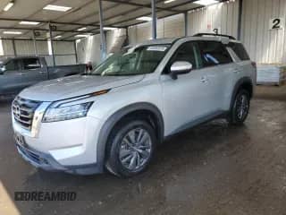 2022 Nissan Pathfinder SV with VIN 5N1DR3BC8NC216034, listed as a Copart auction lot 68004875 with 79,400 mi miles and Clean title. Bid and sale history available at DreamBid. Image 1.