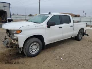 2022 Chevrolet Silverado 1500 with VIN 1GCPYAEK3NZ167415, listed as a Copart auction lot 85258504 with 49,540 mi miles and Salvage title. Bid and sale history available at DreamBid. Image 1.