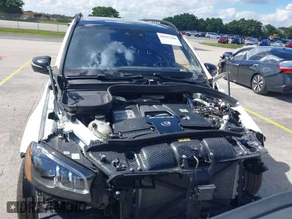 2022 Mercedes-Benz GLS 63 AMG с VIN 4JGFF8KE1NA820469, выставлен на аукционе IAAI как лот 43557266 с пробегом 43 324 миль миль и . История ставок и продаж доступна на DreamBid. Изображение 6.