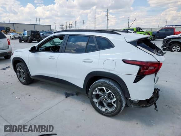 2024 Chevrolet Trax LT with VIN KL77LHE21RC220030, listed as a Copart auction lot 69934455 with Not provided miles and Salvage title. Bid and sale history available at DreamBid. Image 2.