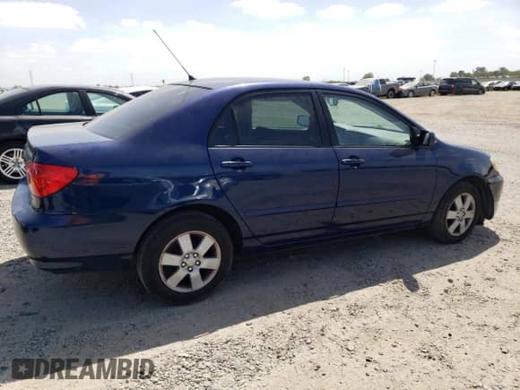 2003 Toyota Corolla CE с VIN JTDBR38E330016195, выставлен на аукционе Copart как лот 54511245 с пробегом 150 206 миль миль и Списание • Salvage title. История ставок и продаж доступна на DreamBid. Изображение 3.