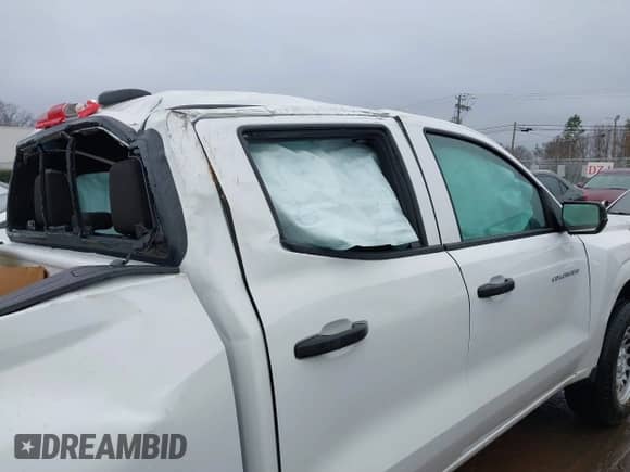 2024 Chevrolet Colorado 2WD Work Truck with VIN 1GCGSBEC4R1225214, listed as a IAAI auction lot 41505265 with 3,130 mi miles and . Bid and sale history available at DreamBid. Image 12.