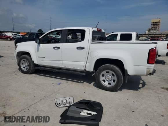 2022 Chevrolet Colorado 2WD Work Truck with VIN 1GCGSBEA5N1126216, listed as a Copart auction lot 58236985 with 140,786 mi miles and Salvage title. Bid and sale history available at DreamBid. Image 2.