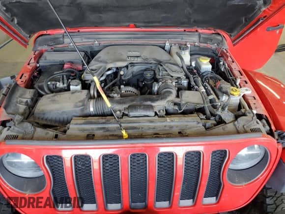 2018 Jeep Wrangler Rubicon z VIN 1C4HJXCG8JW261019, wystawiony jako Copart lot #51471725 z przebiegiem 99 416 mil mil oraz Szkoda całkowita • Salvage title. Historia ofert i sprzedaży dostępna na DreamBid. Obrazek 13.