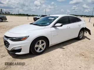 2024 Chevrolet Malibu LS с VIN 1G1ZB5ST5RF157130, выставлен на аукционе Copart как лот 64838695 с пробегом 21 432 миль миль и Списание • Salvage title. История ставок и продаж доступна на DreamBid. Изображение 1.