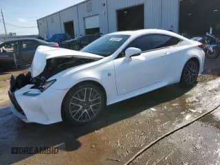 2015 Lexus RC 350 F Sport with VIN JTHHE5BC2F5007308, listed as a Copart auction lot 86595444 with 114,620 mi miles and Non repairable. Bid and sale history available at DreamBid. Image 1.